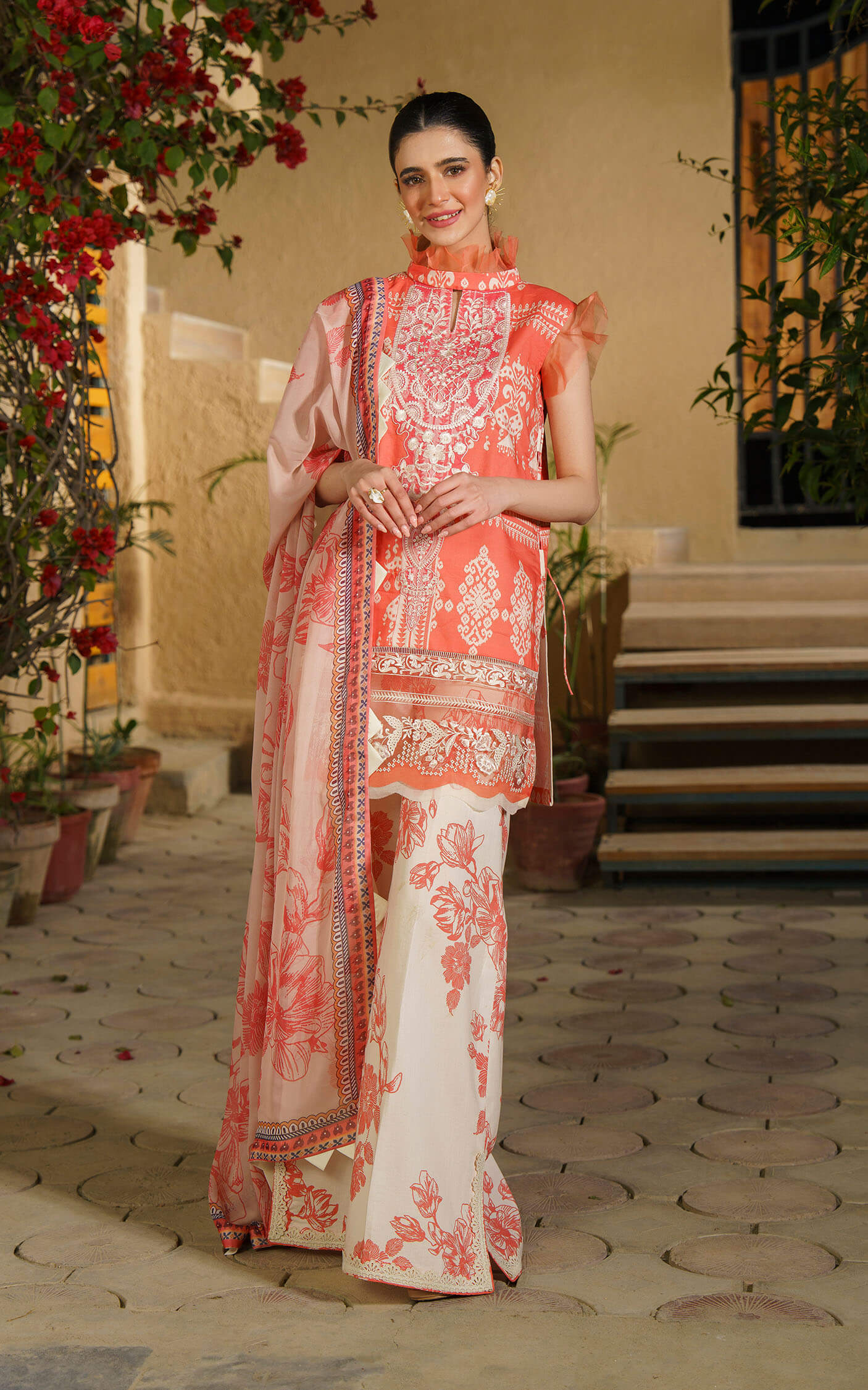 Asifa and Nabeel | Meraki Summer 24 | DAHLIA-U141M001 - House Of Anaya