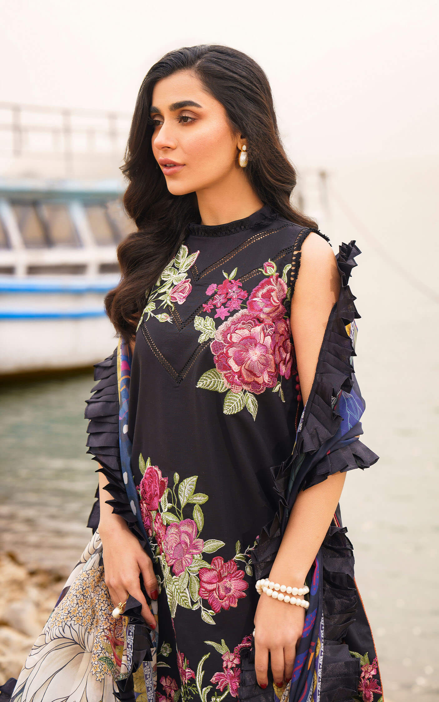 Asifa and Nabeel | Meraki Summer 24 | DAPHNE-U141M019 - House Of Anaya