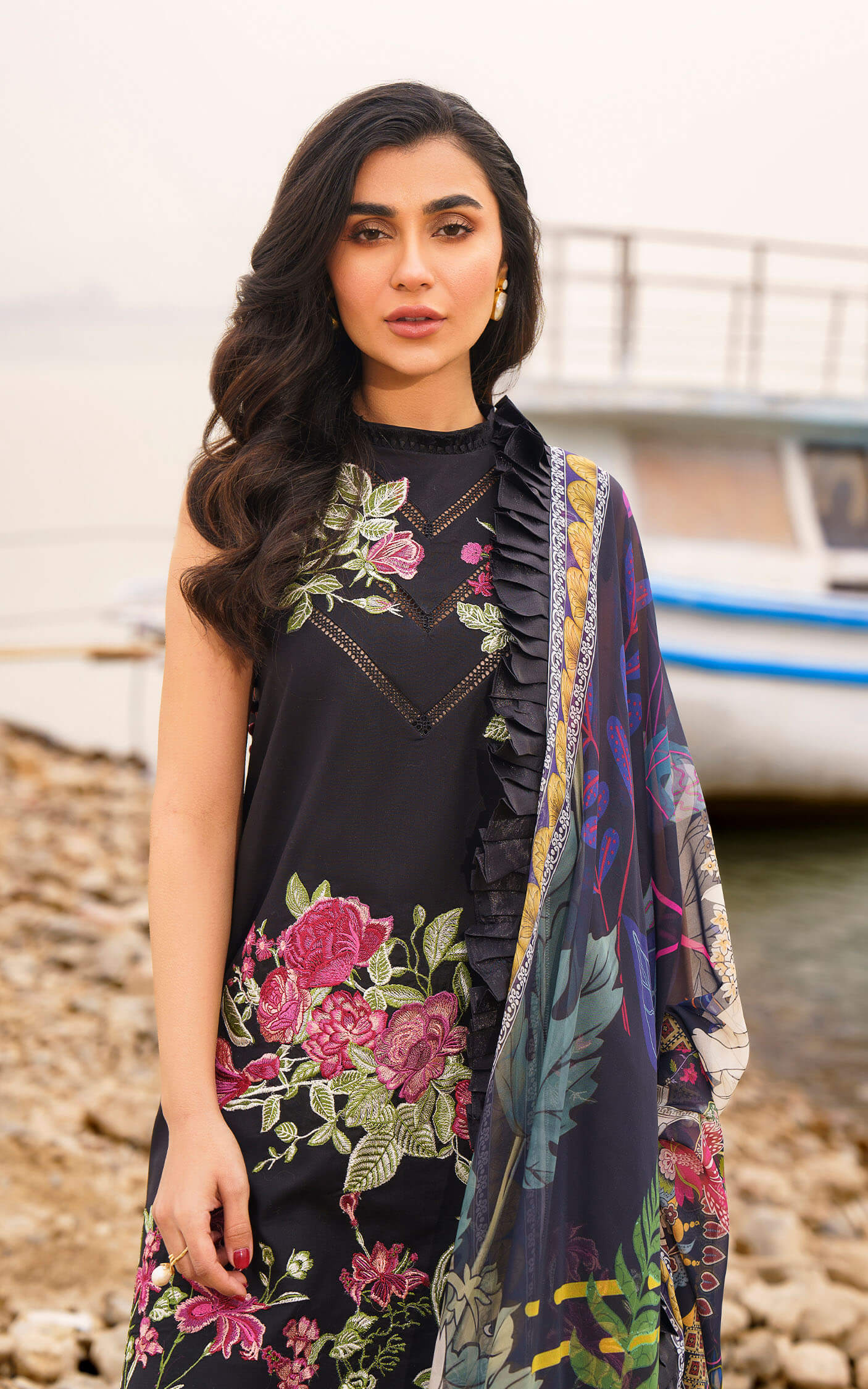 Asifa and Nabeel | Meraki Summer 24 | DAPHNE-U141M019 - House Of Anaya