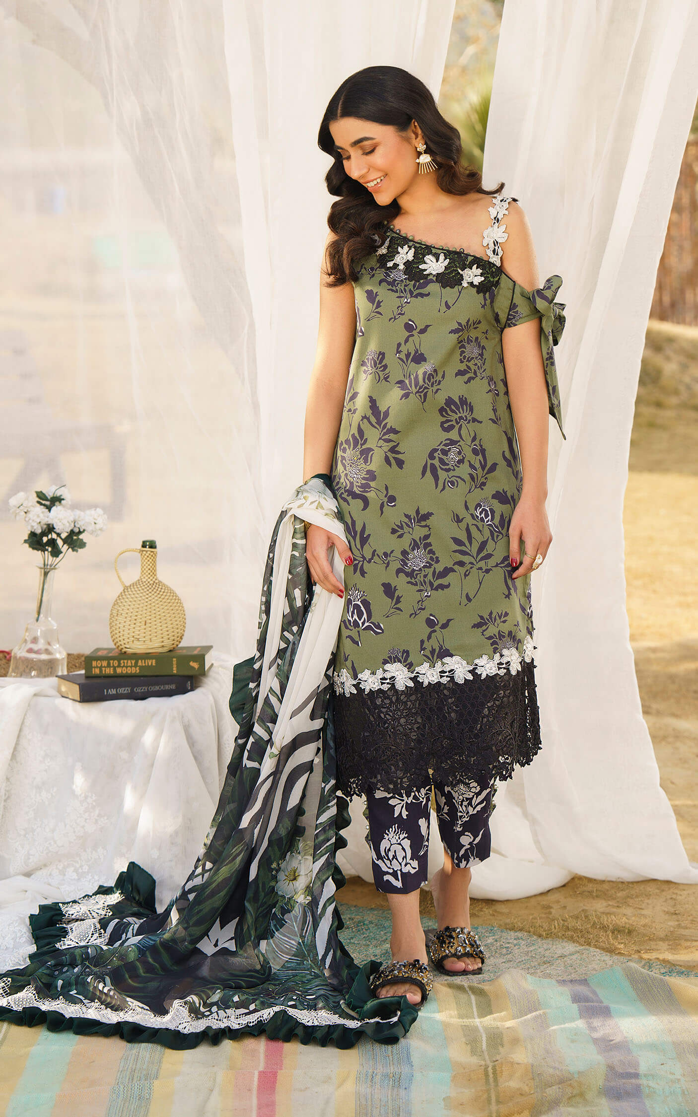 Asifa and Nabeel | Meraki Summer 24 | DARCY-U141M011 - House Of Anaya
