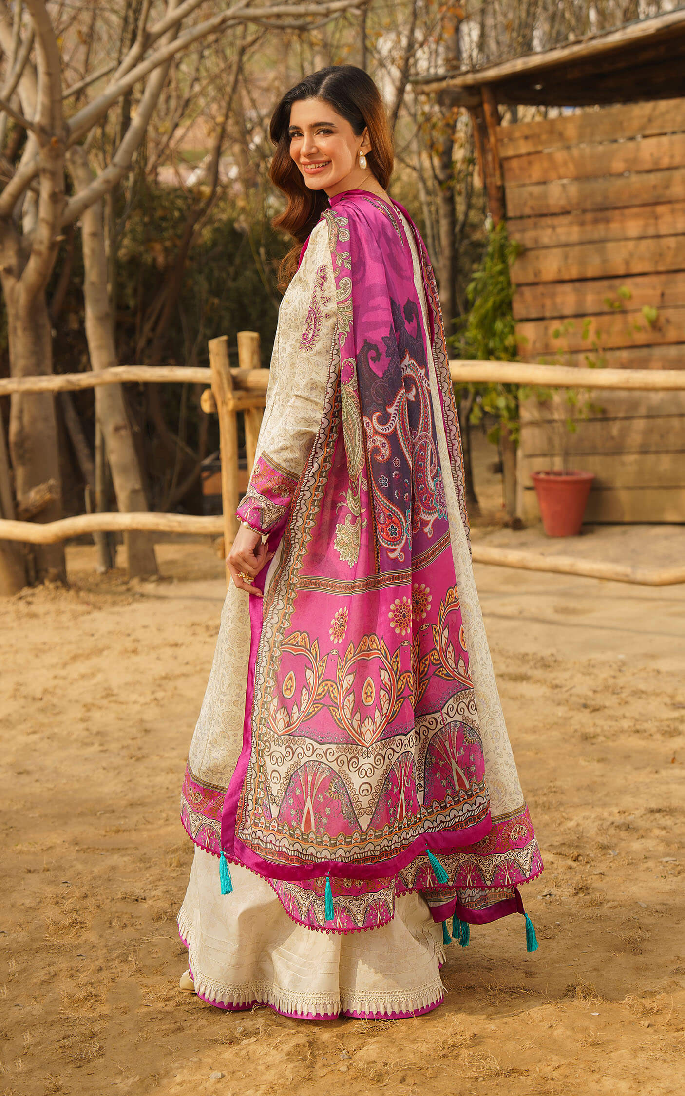 Asifa and Nabeel | Meraki Summer 24 | IRSA-U141M016 - House Of Anaya