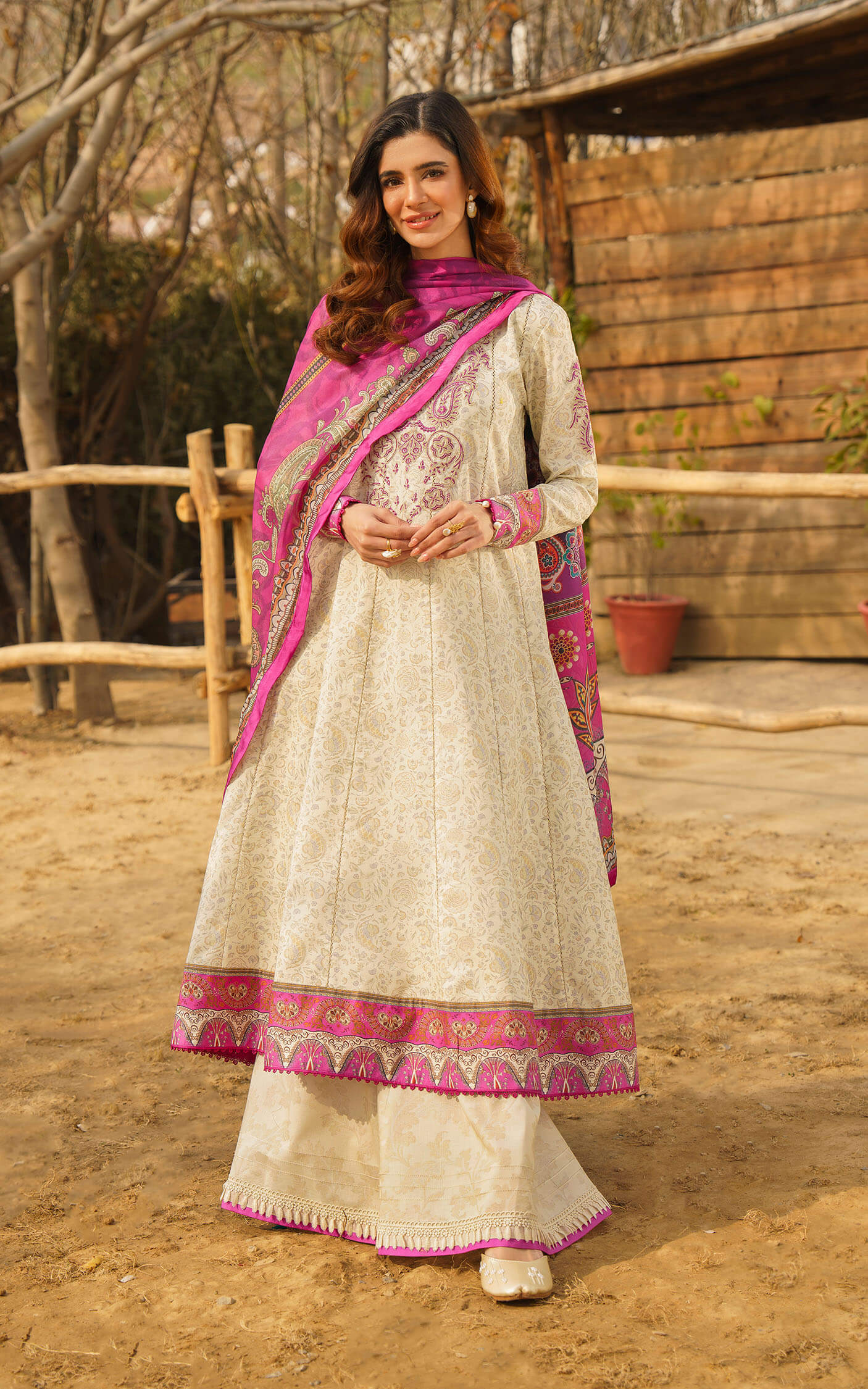 Asifa and Nabeel | Meraki Summer 24 | IRSA-U141M016 - House Of Anaya