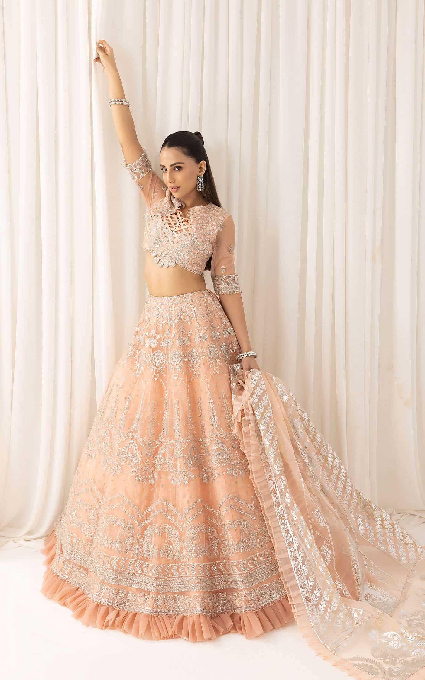 Asifa and Nabeel | Barasti Festive 23 | Shahnai (ANB-06) - House Of Anaya