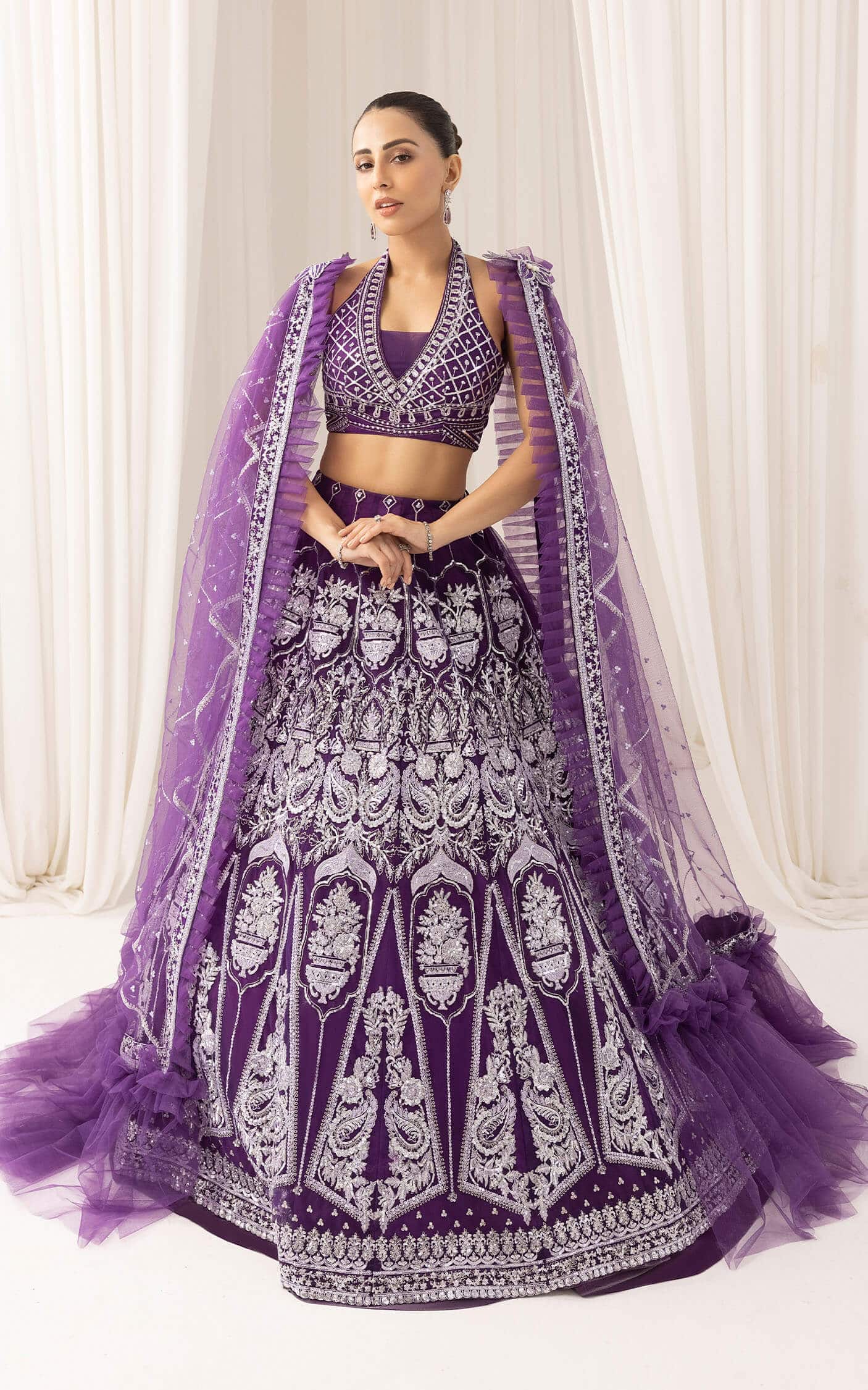 Asifa and Nabeel | Barasti Festive 23 | Bandhani (ANB-07) - House Of Anaya