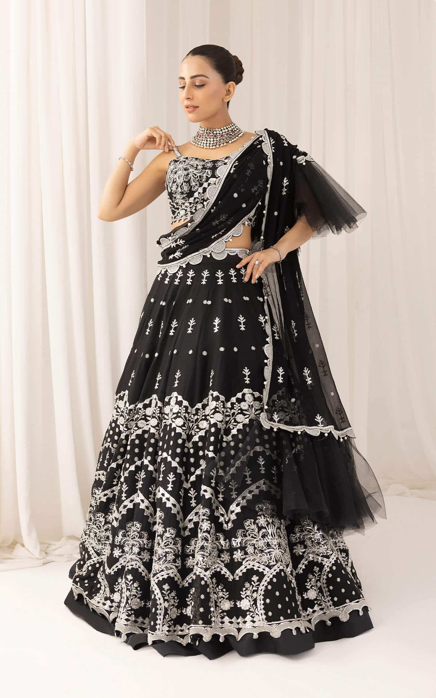 Asifa and Nabeel | Barasti Festive 23 | Basanti (ANB-08) - House Of Anaya