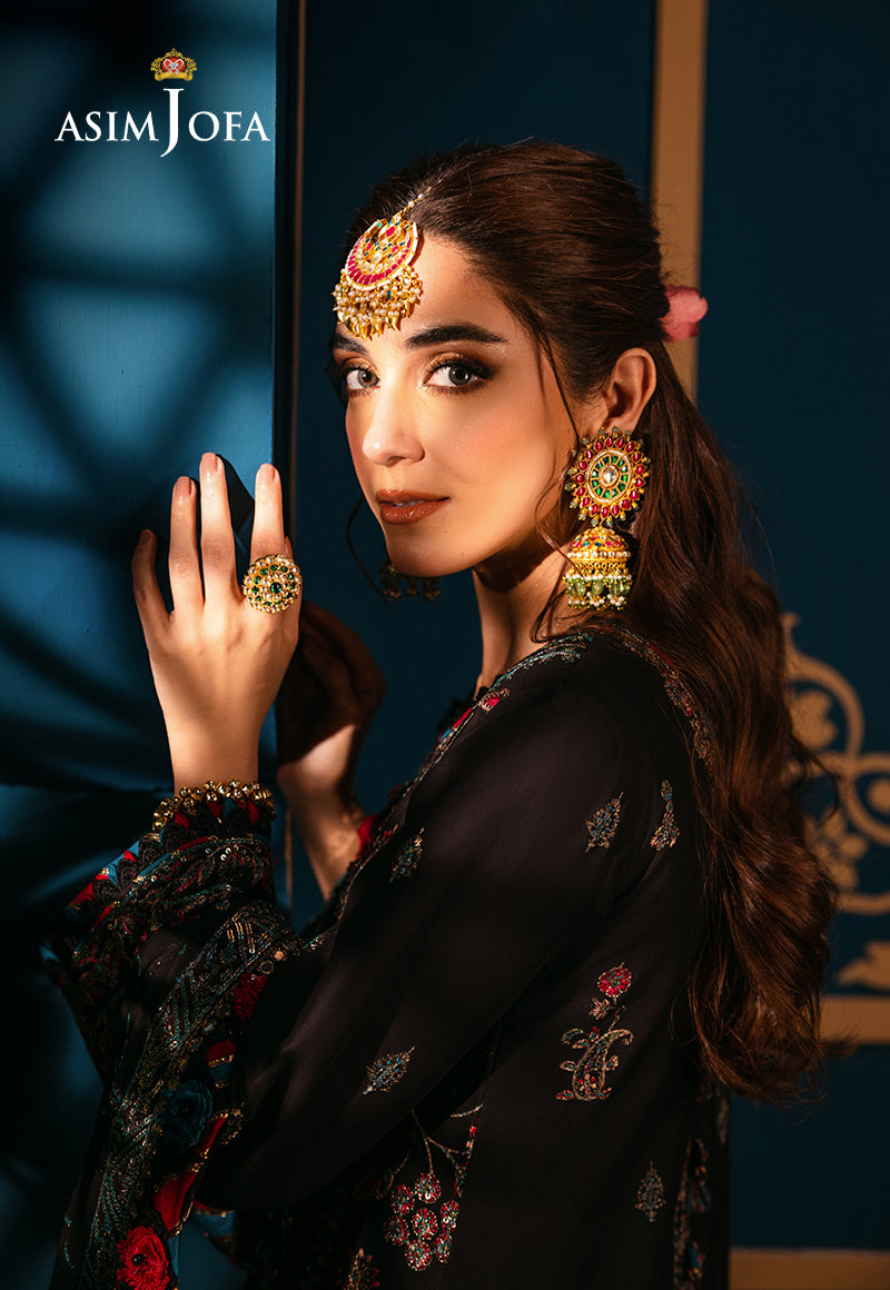 Asim Jofa | Fasana e Ishq Eid Luxury Lawn | AJFI-14 - House Of Anaya