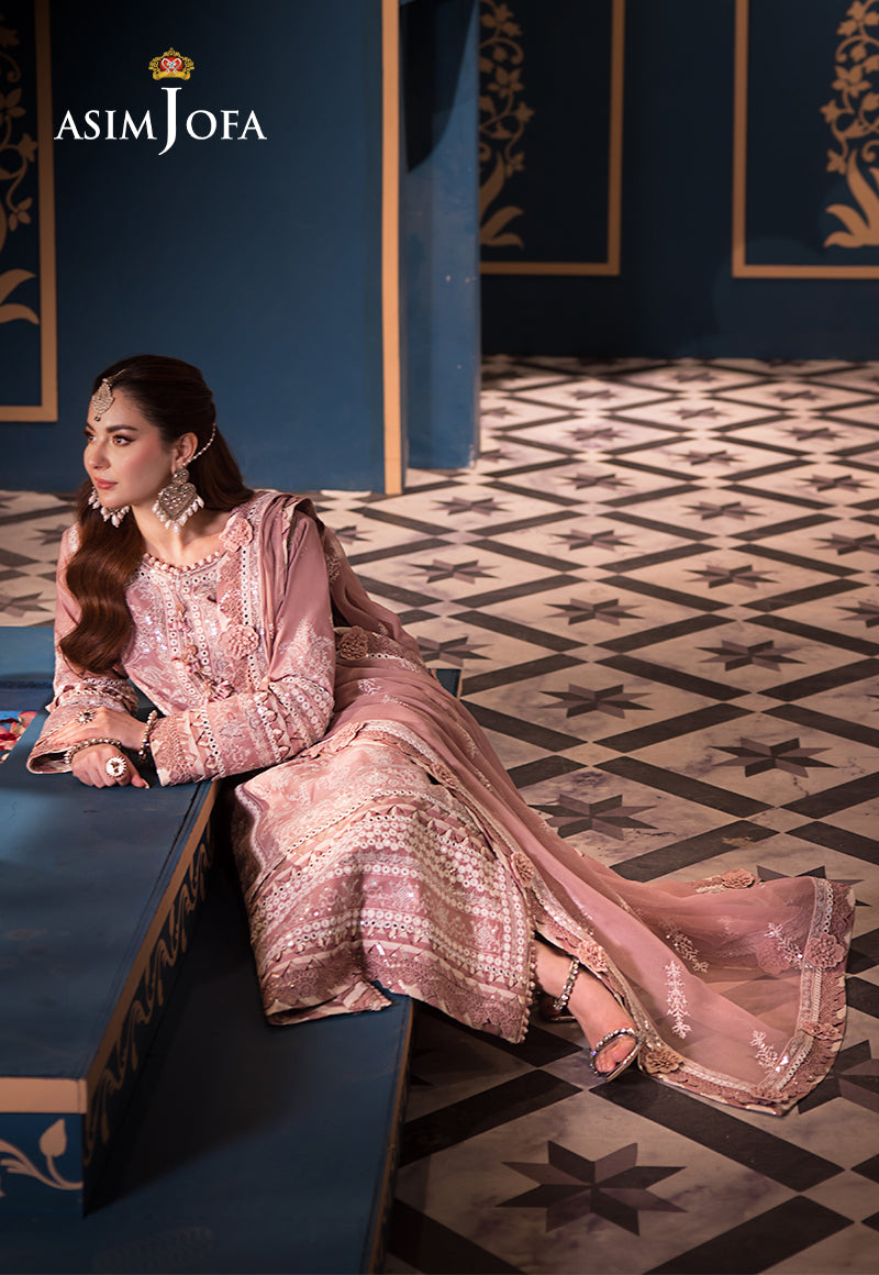 Asim Jofa | Fasana e Ishq Eid Luxury Lawn | AJFI-02 - House Of Anaya