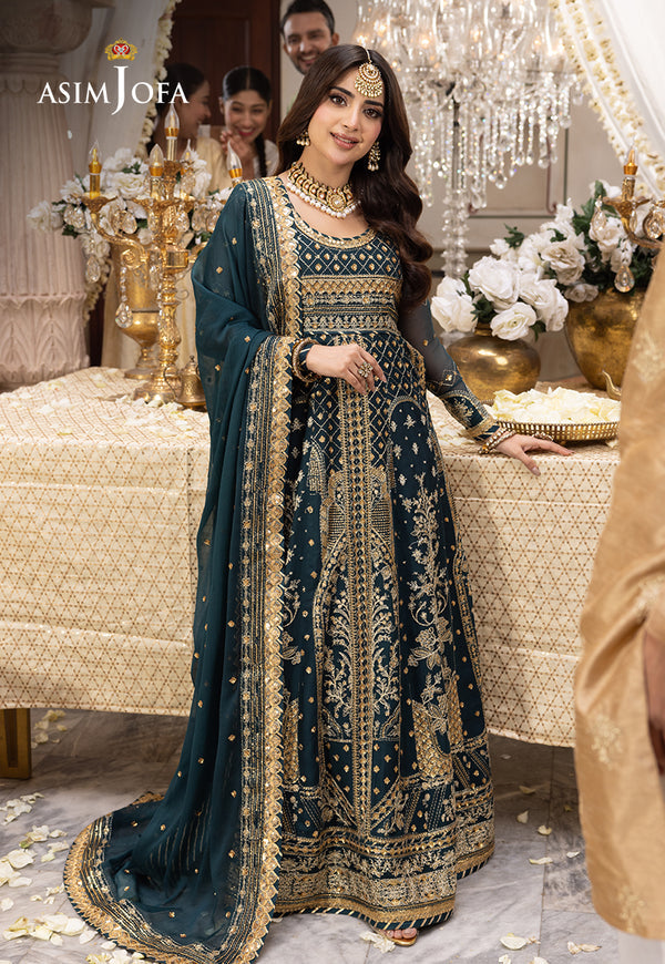 Asim Jofa | Shehnai Festive Collection | AJSH-18 - House Of Anaya