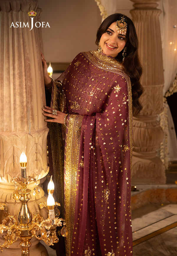 Asim Jofa | Shehnai Festive Collection | AJSH-17 - House Of Anaya