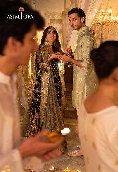Asim Jofa | Shehnai Festive Collection | AJSH-08 - House Of Anaya