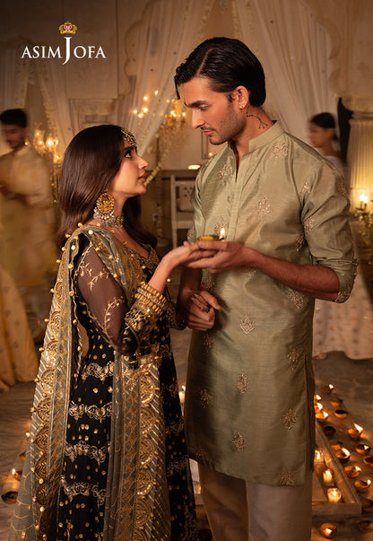 Asim Jofa | Shehnai Festive Collection | AJSH-08 - House Of Anaya