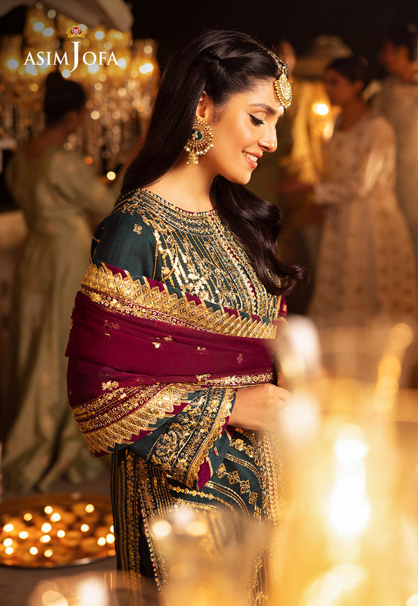 Asim Jofa | Shehnai Festive Collection | AJSH-20 - House Of Anaya