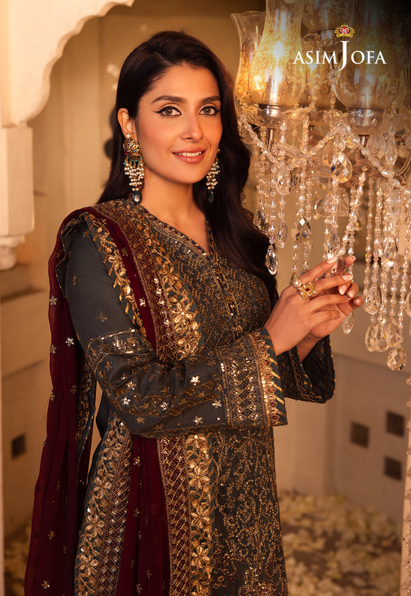 Asim Jofa | Shehnai Festive Collection | AJSH-07 - House Of Anaya