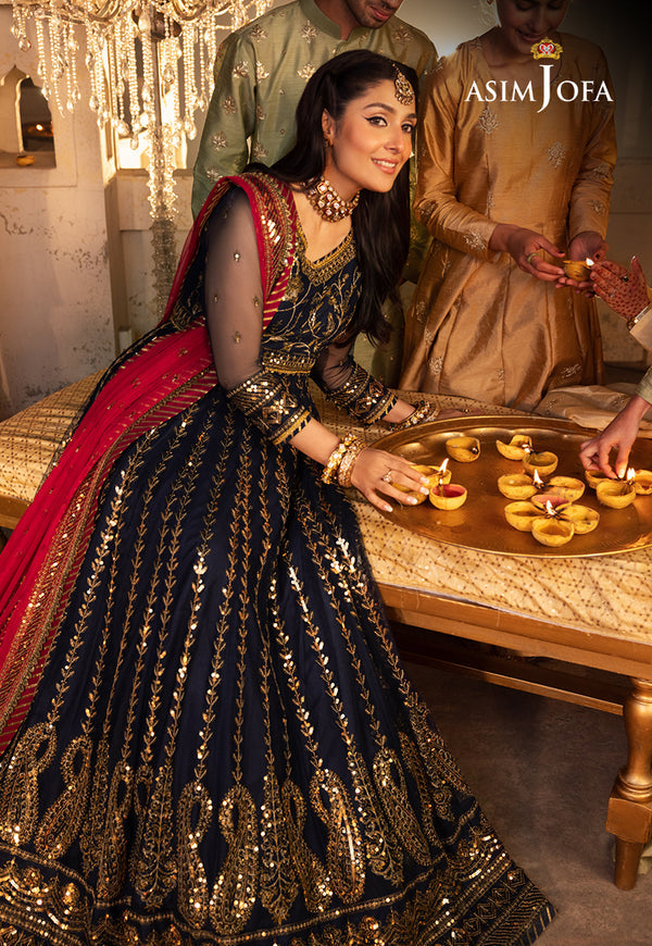 Asim Jofa | Shehnai Festive Collection | AJSH-10 - House Of Anaya