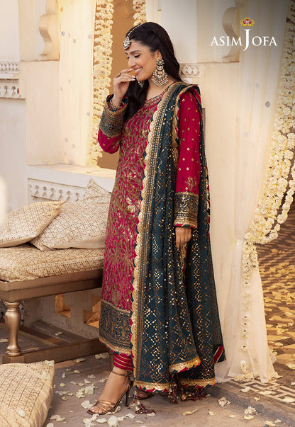 Asim Jofa | Shehnai Festive Collection | AJSH-19 - House Of Anaya