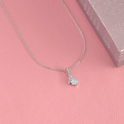 Alluring Beauty Necklace for Valentines , Birthdays and Weddings with Beautiful Custom Message - Riwayat-e-khas