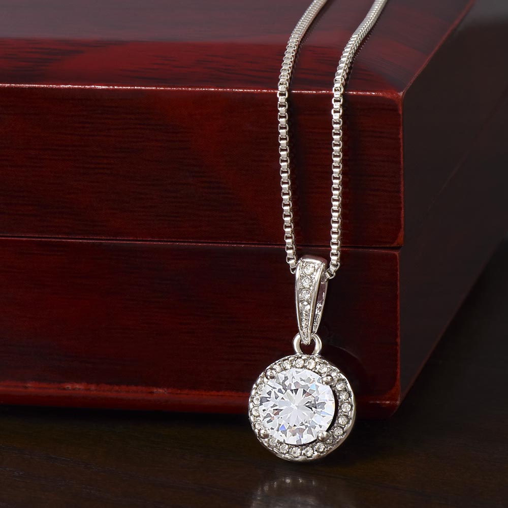 Eternal Hope Silver Necklace for Valentines , Birthdays and Weddings - Riwayat-e-khas