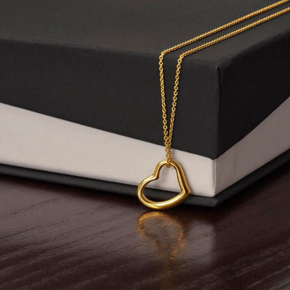 Delicate Heart Necklace - Riwayat-e-khas