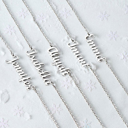 Customized Name Necklace for Your Soulmate - Best gift for Parteners with Premium Gift Packaging - Riwayat-e-khas