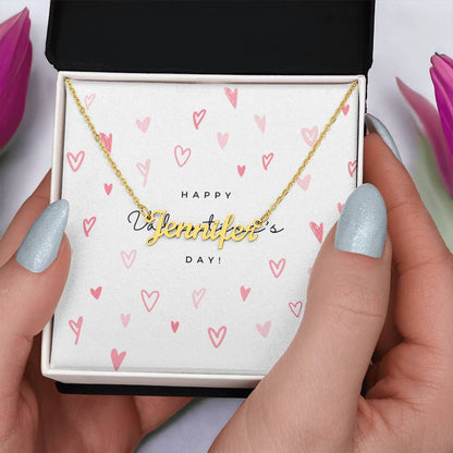 Customized Name Necklace for Your Soulmate - Best gift for Parteners with Premium Gift Packaging - Riwayat-e-khas