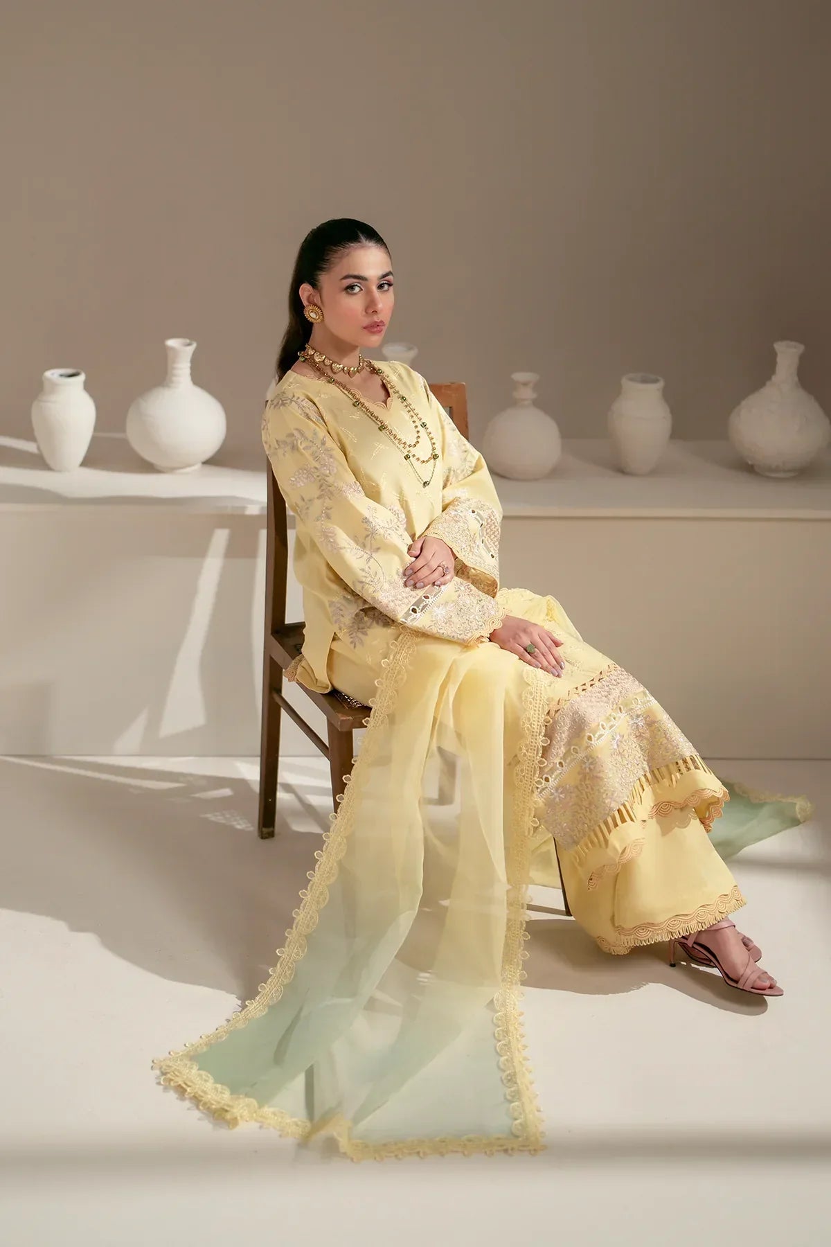 Azzal | Aghaaz Luxury Lawn | Sehar - House Of Anaya