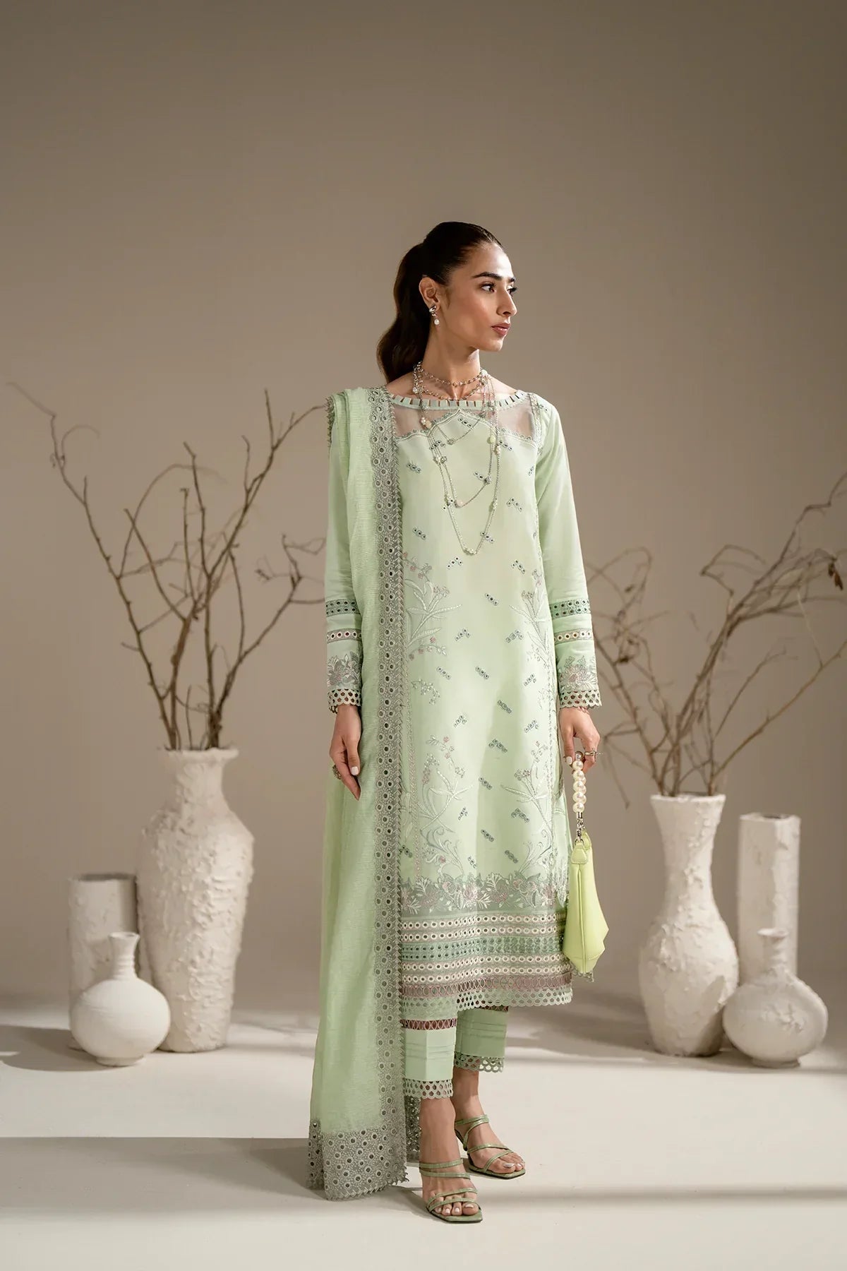 Azzal | Aghaaz Luxury Lawn | Mehak - House Of Anaya