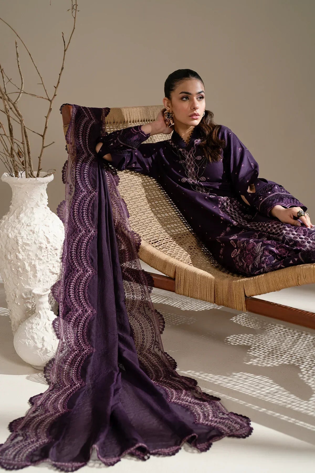 Azzal | Aghaaz Luxury Lawn | Aroma - House Of Anaya