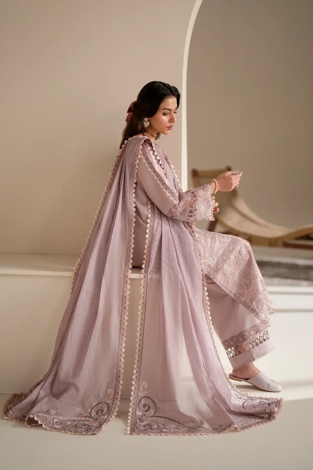 Azzal | Aghaaz Luxury Lawn | Rukhsaar - House Of Anaya