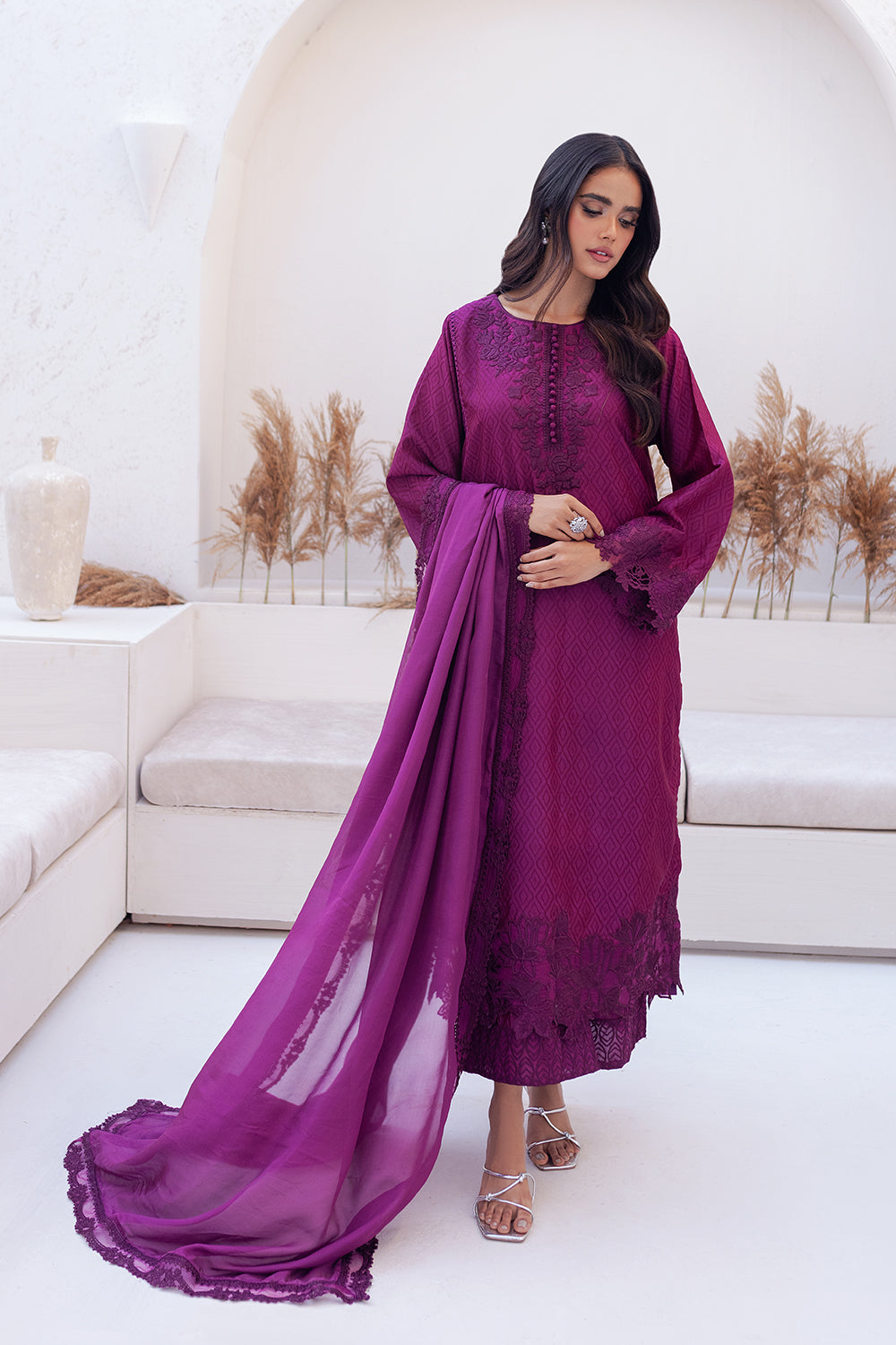 Azure | Ensembles Embroidered Formals | Berry Burst - House Of Anaya