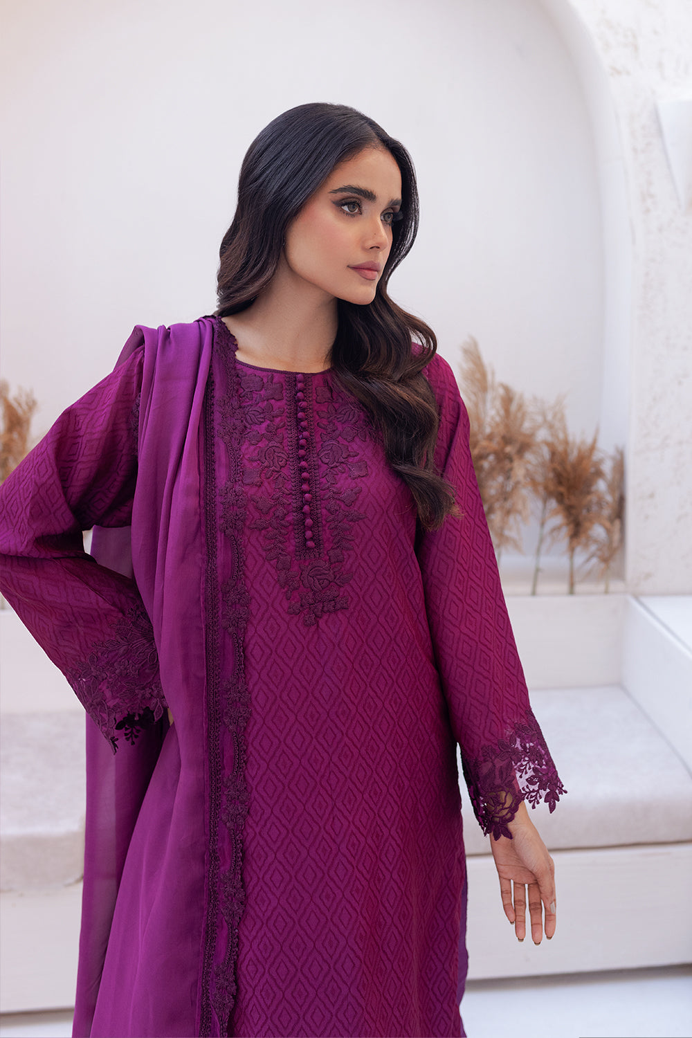 Azure | Ensembles Embroidered Formals | Berry Burst - House Of Anaya
