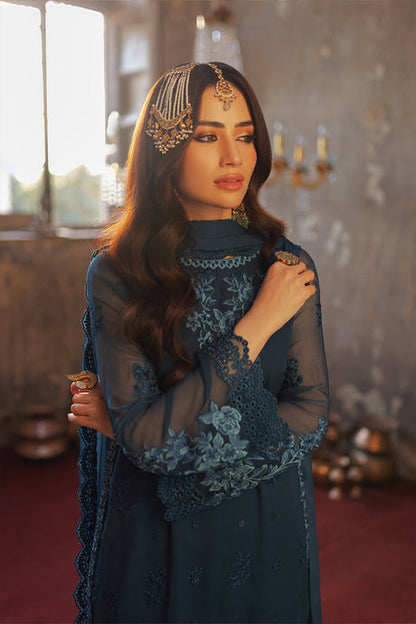 Azure | Ensembles Embroidered Formals | Botanical Bliss - House Of Anaya