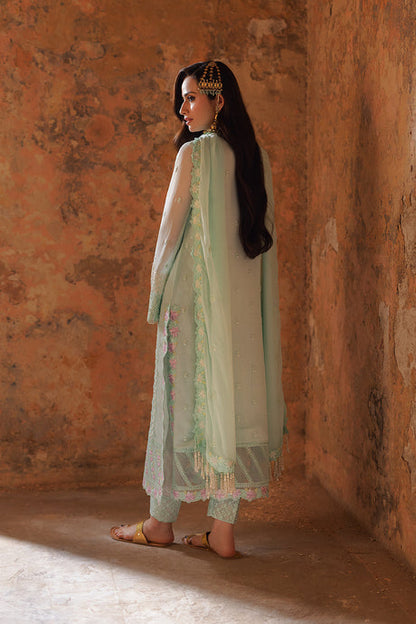 Azure | Ensembles Embroidered Formals | Floral Fern - House Of Anaya