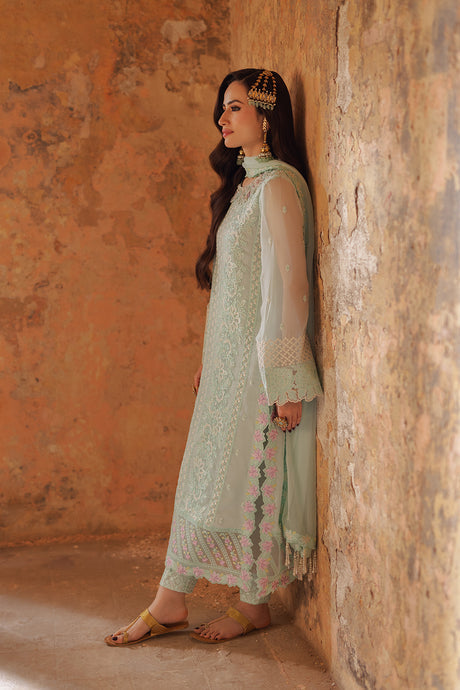 Azure | Ensembles Embroidered Formals | Floral Fern - House Of Anaya
