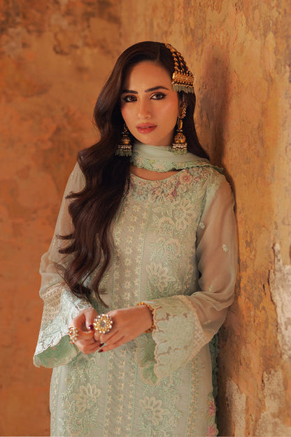 Azure | Ensembles Embroidered Formals | Floral Fern - House Of Anaya