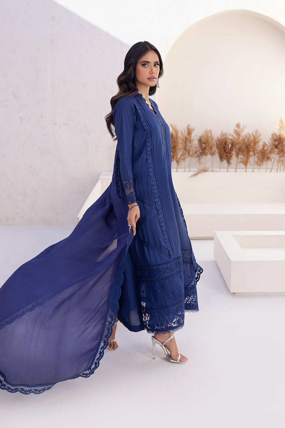 Azure | Ensembles Embroidered Formals | Imperial Iris - House Of Anaya