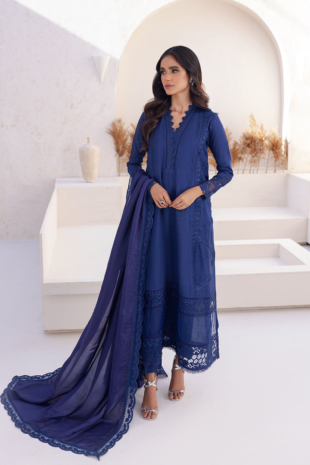 Azure | Ensembles Embroidered Formals | Imperial Iris - House Of Anaya