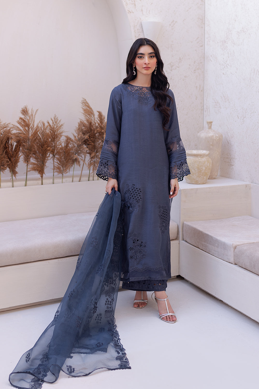 Azure | Ensembles Embroidered Formals | Misty Dream - House Of Anaya