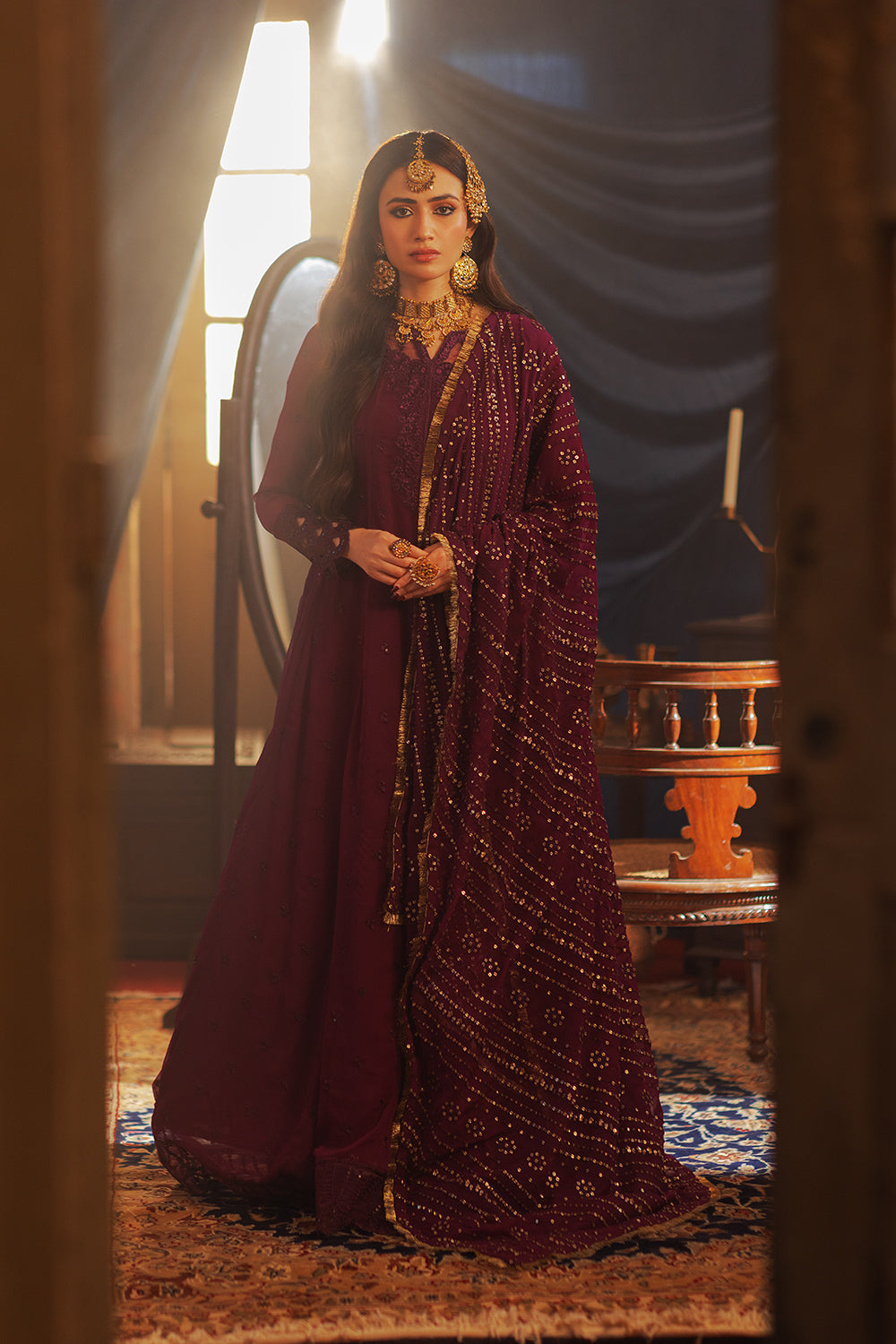 Azure | Ensembles Embroidered Formals | Mysterious Fairy - House Of Anaya