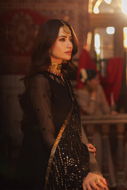 Azure | Ensembles Embroidered Formals | Noir Majesty - House Of Anaya