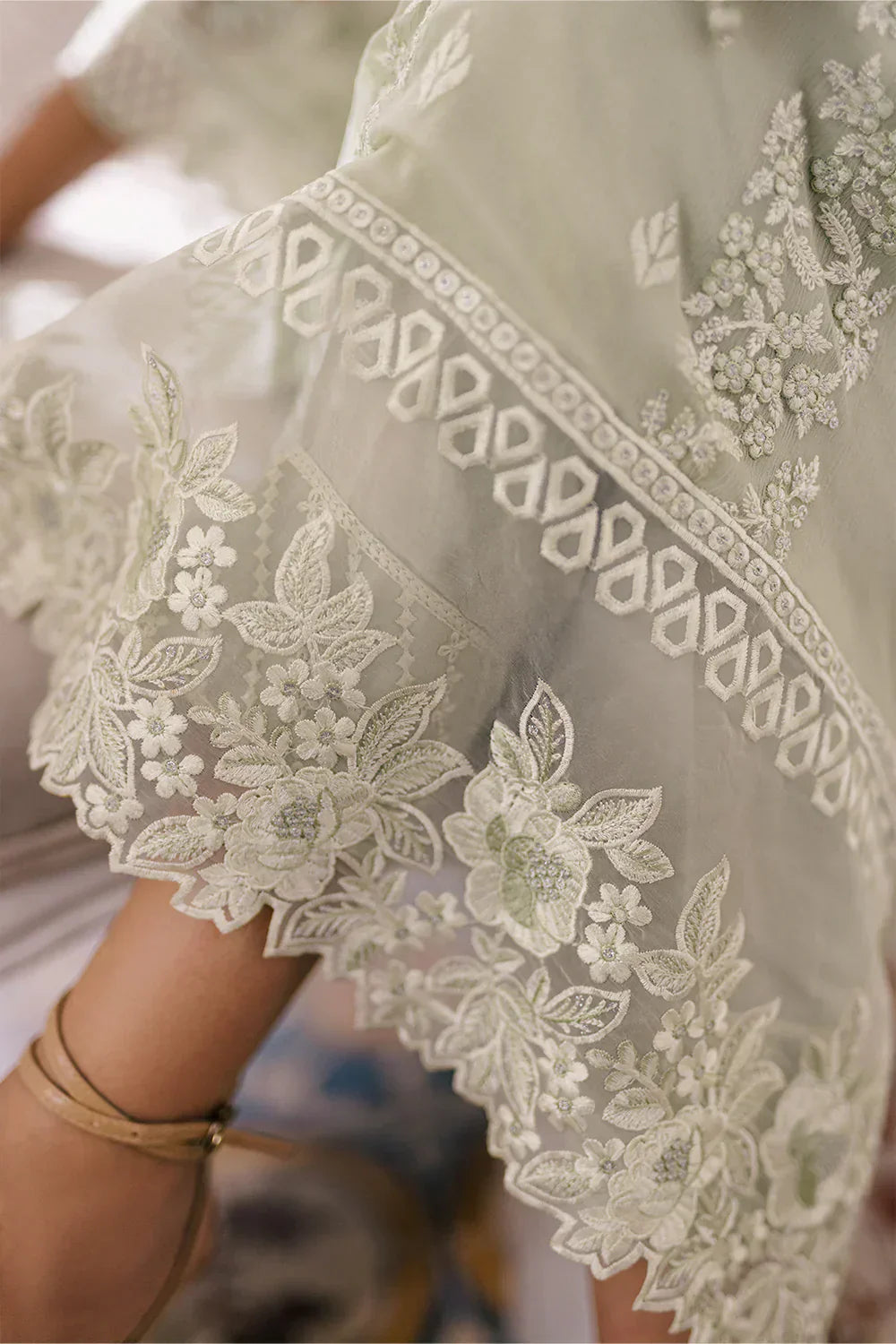 Azure | Ensembles Embroidered Formals | Enchanted Moss - House Of Anaya