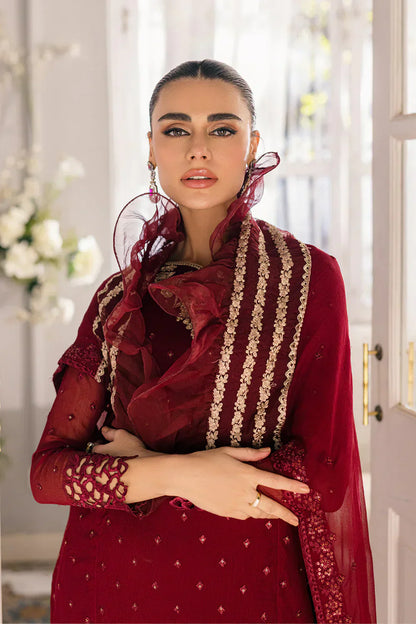 Azure | Ensembles Embroidered Formals | Garnet Glam - House Of Anaya
