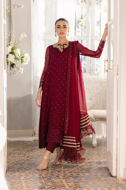 Azure | Ensembles Embroidered Formals | Garnet Glam - House Of Anaya