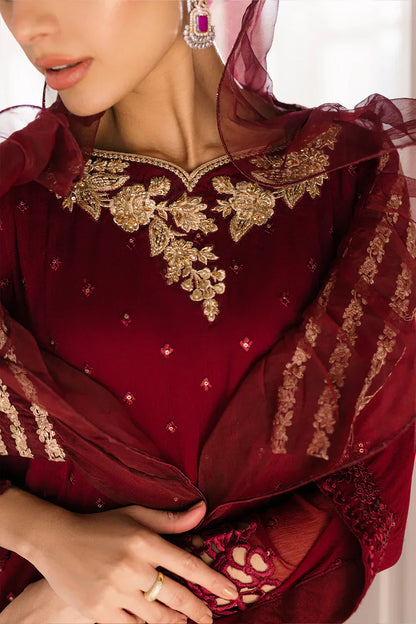 Azure | Ensembles Embroidered Formals | Garnet Glam - House Of Anaya
