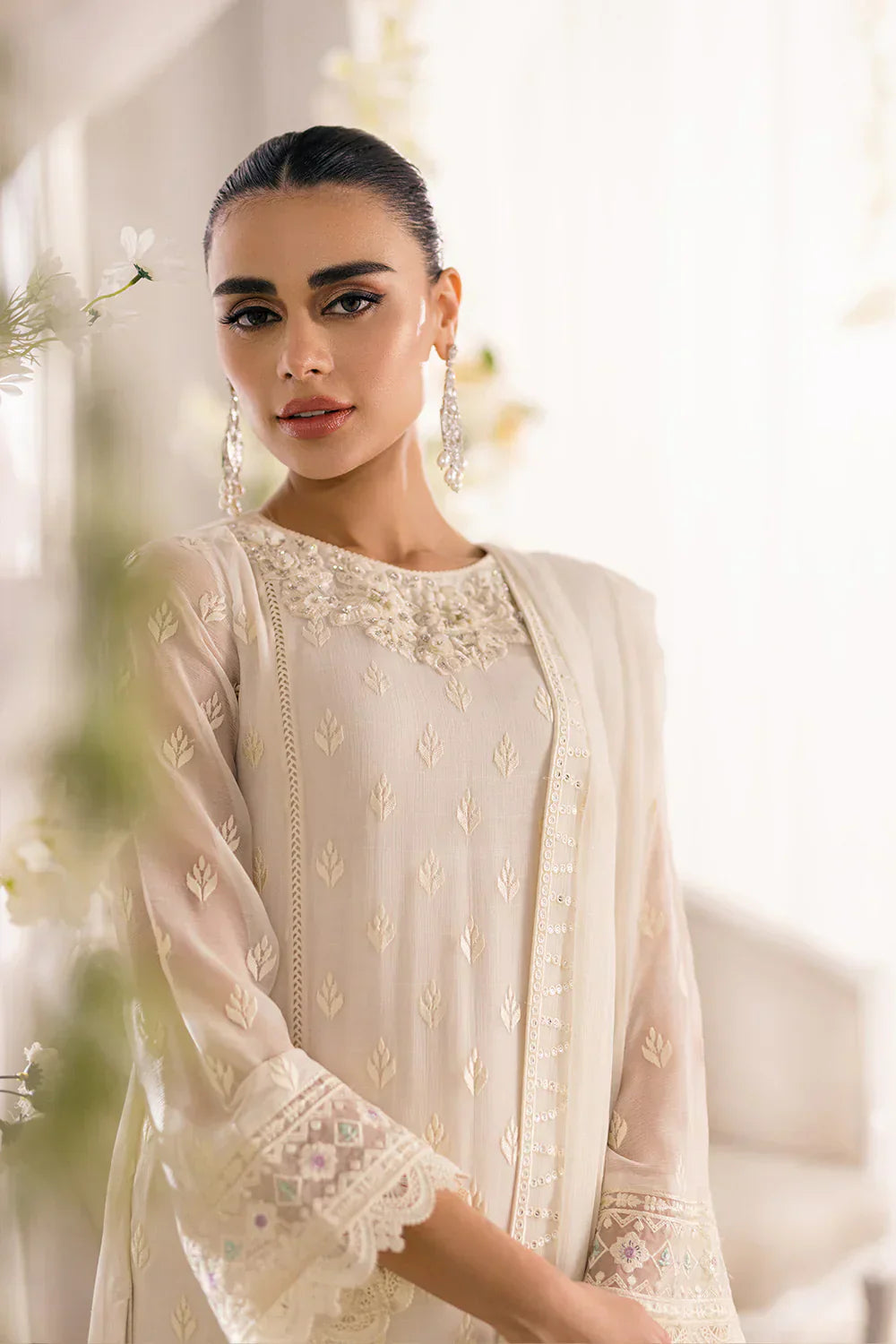 Azure | Ensembles Embroidered Formals | Angelic Frost - House Of Anaya