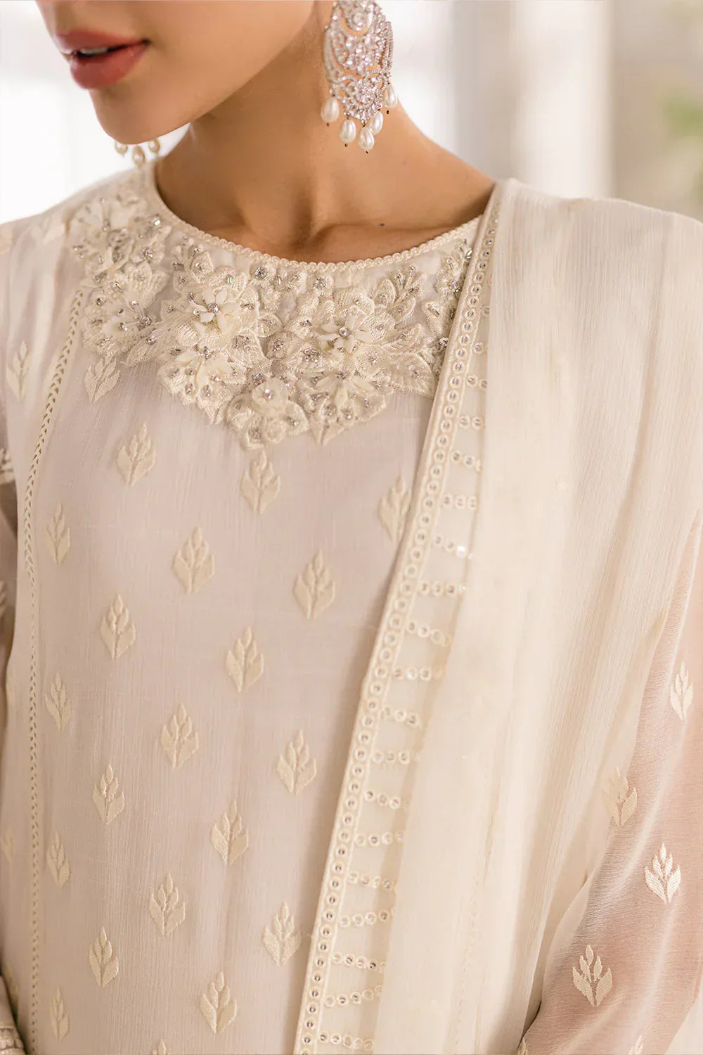 Azure | Ensembles Embroidered Formals | Angelic Frost - House Of Anaya
