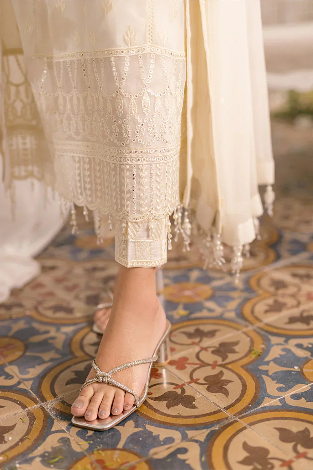 Azure | Ensembles Embroidered Formals | Angelic Frost - House Of Anaya