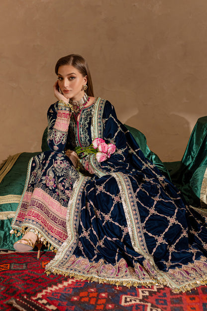 Marjjan | De Rose Velvet | MRV-10 (BLUE) - House Of Anaya