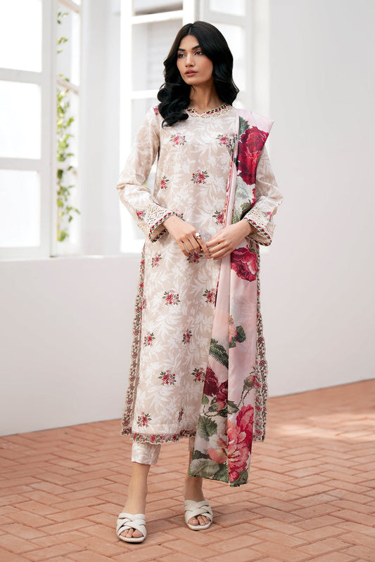 Baroque | Lawn Collection 24 | UF-535 - House Of Anaya