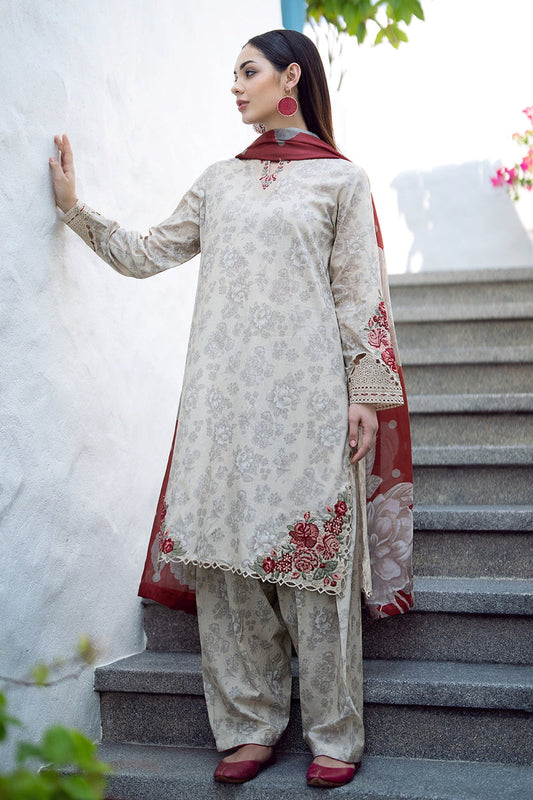 Baroque | Lawn Collection 24 | UF-549 - House Of Anaya