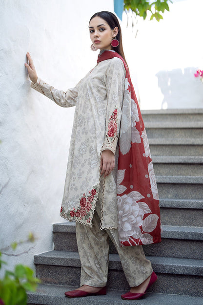 Baroque | Lawn Collection 24 | UF-549 - House Of Anaya